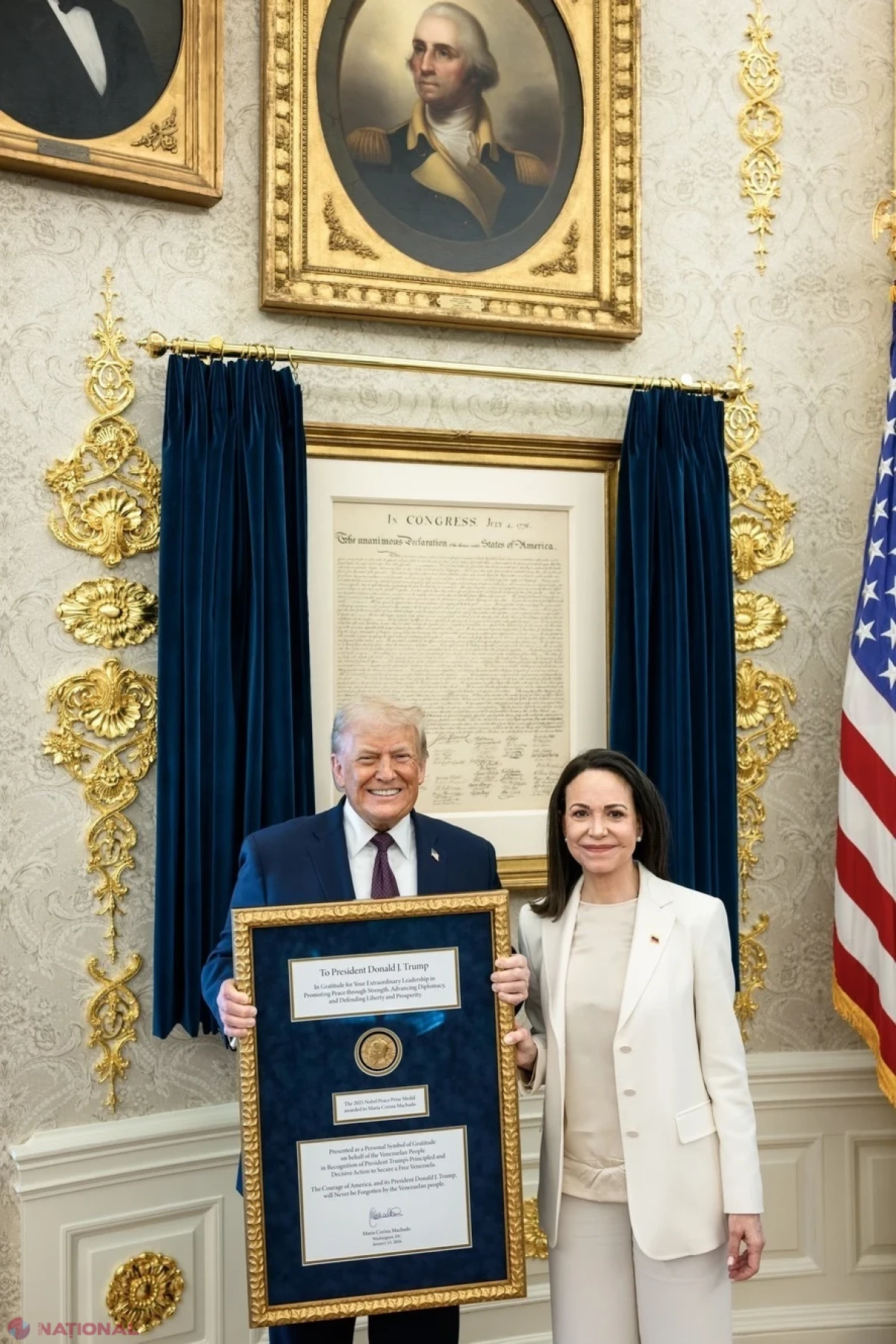 Opozanta María Corina Machado, împiedicată din nou să revină în Venezuela, în timp ce Trump se întâlnea cu Delcy Rodriguez