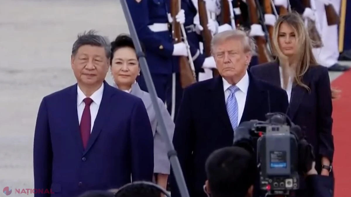 Xi Jinping, întâmpinat personal de Donald Trump la Washington, într-o ceremonie rară