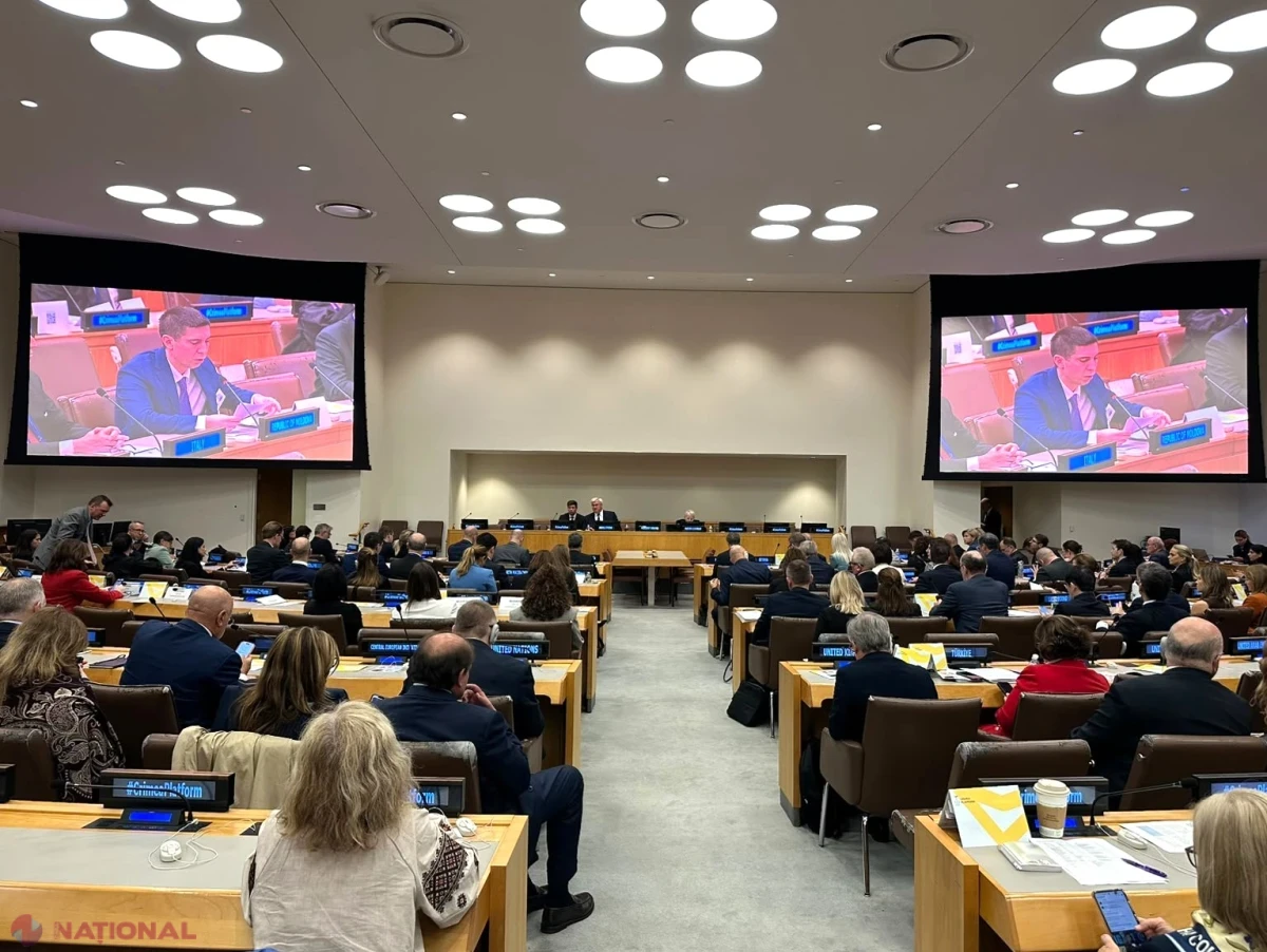 Mihai Popșoi, la Summitul „Platforma Crimeea” de la New York: Republica Moldova susține integritatea teritorială a Ucrainei