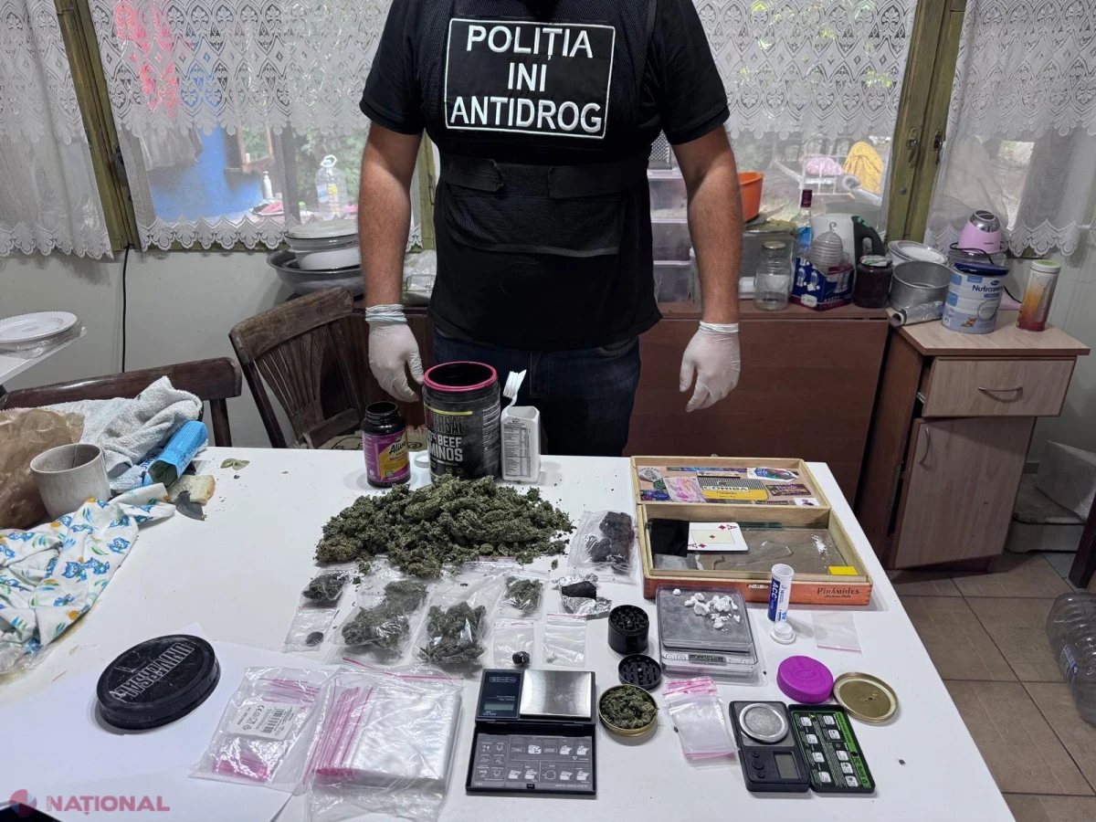 Un traficant de droguri din Chișinău, reținut după ce și-ar fi reluat activitatea infracțională