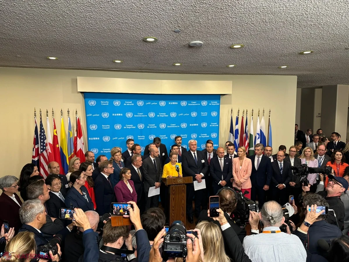 New York // R. Moldova și peste 50 de țări membre ONU cer Moscovei să oprească agresiunea față de Ucraina și să reia negocierile de pace