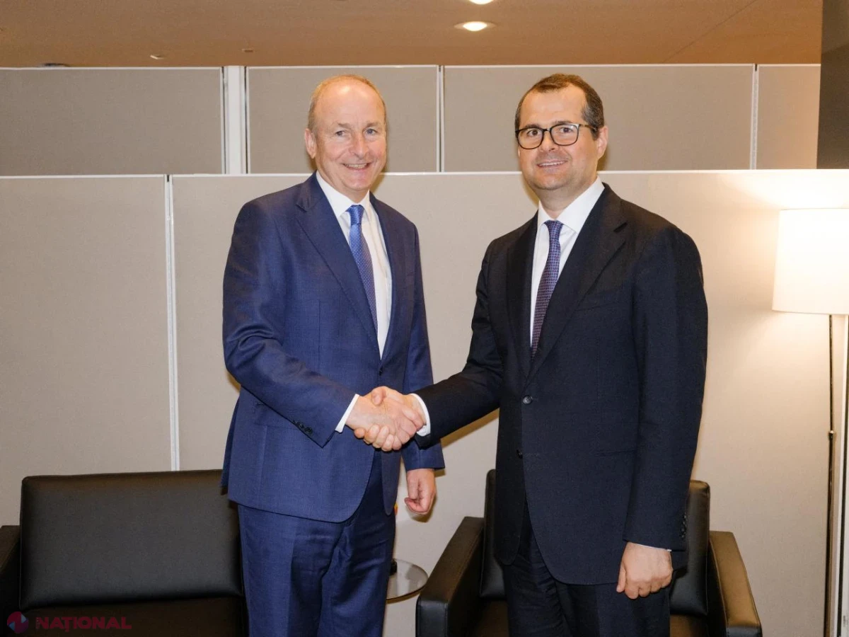 Vasile Tofan și Micheál Martin au discutat la New York despre parcursul european al Republicii Moldova și relațiile moldo-irlandeze