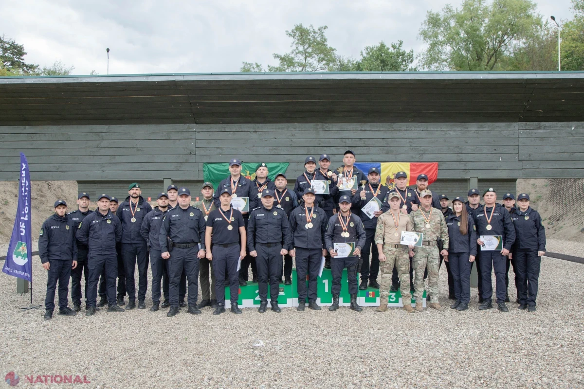 Direcția regională Sud a câștigat Campionatul Poliției de Frontieră la tir