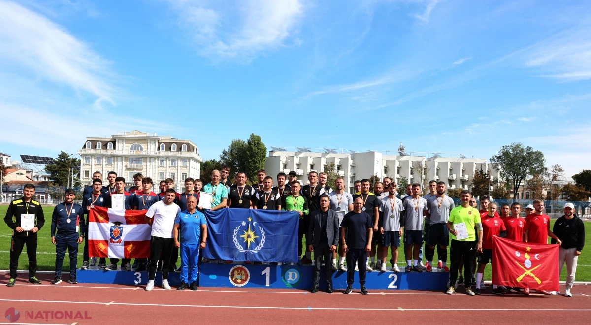 Echipa IGSU a câștigat proba de minifotbal la Spartachiada MAI 2026