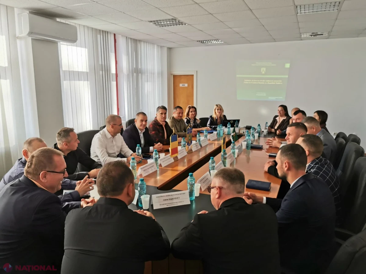 Polițiștii de frontieră din Moldova și România își consolidează cooperarea la Sculeni