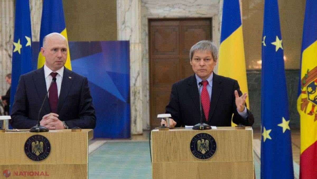 Premierul Cioloş vine la Chișinău 