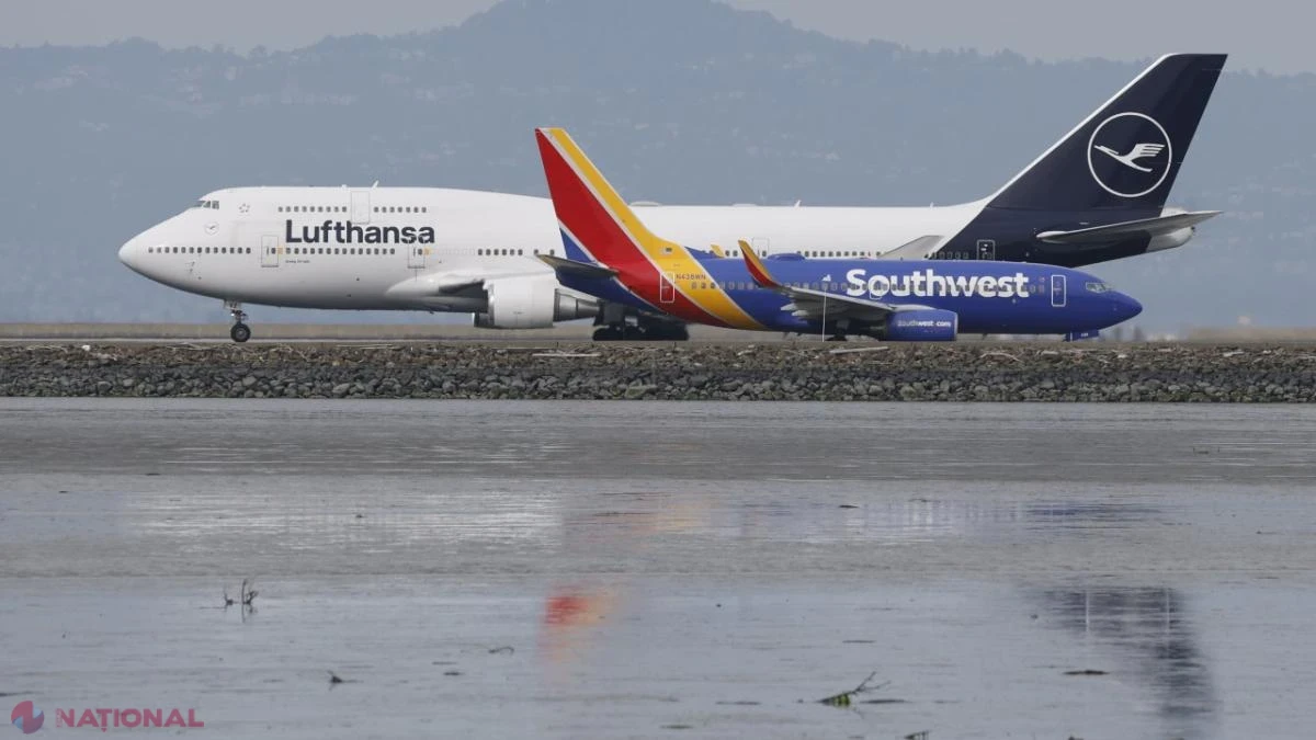 Un avion Lufthansa a aterizat de urgență la Lyon după ce o baterie externă a luat foc la bord