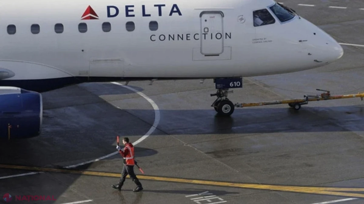 Aterizare de urgență la Porto pentru un avion Delta Air Lines: fum la bord, 14 pasageri au primit îngrijiri, iar patru au fost spitalizați
