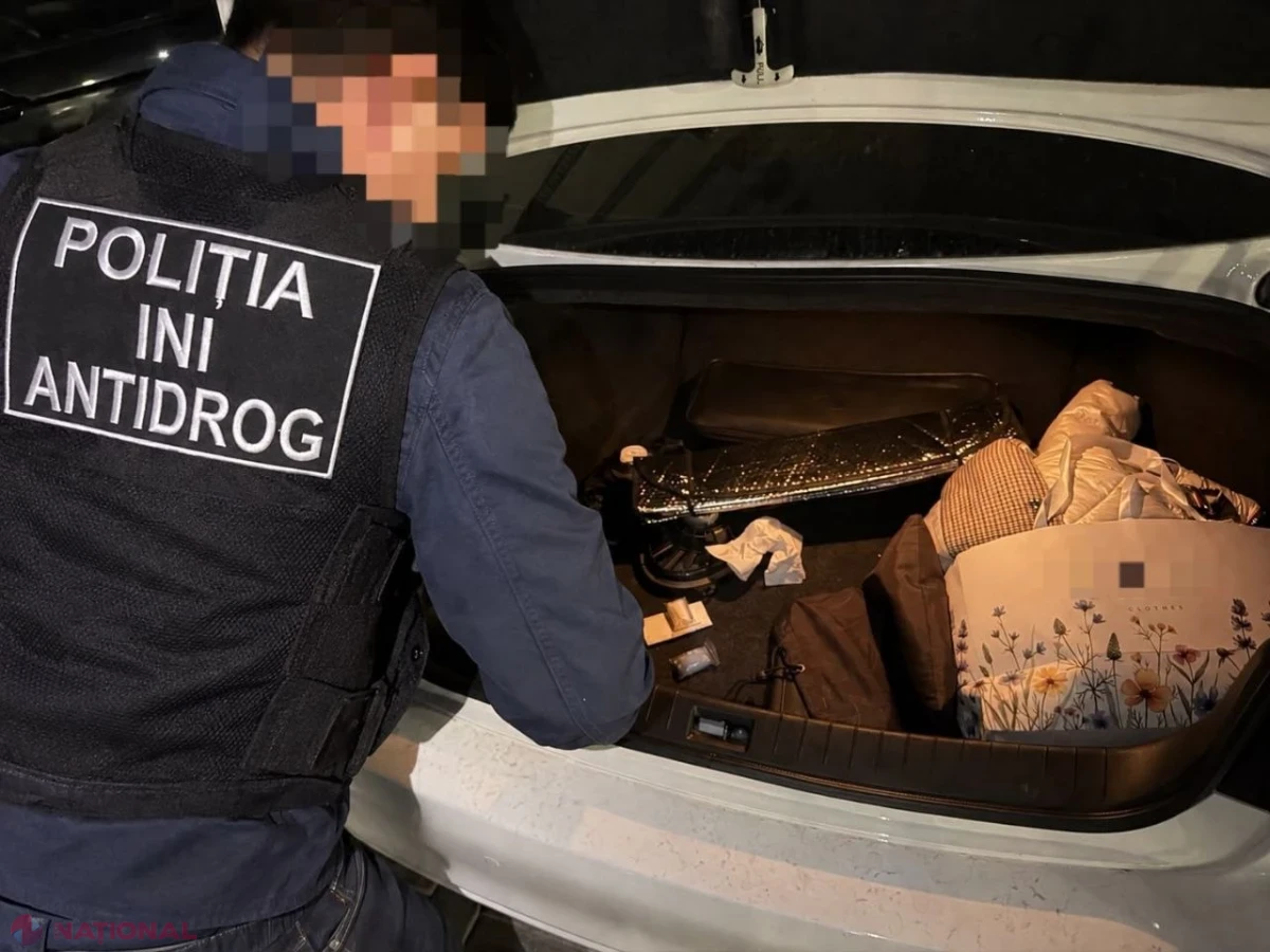 Trei bărbați, reținuți la Chișinău într-un dosar de comercializare a cocainei