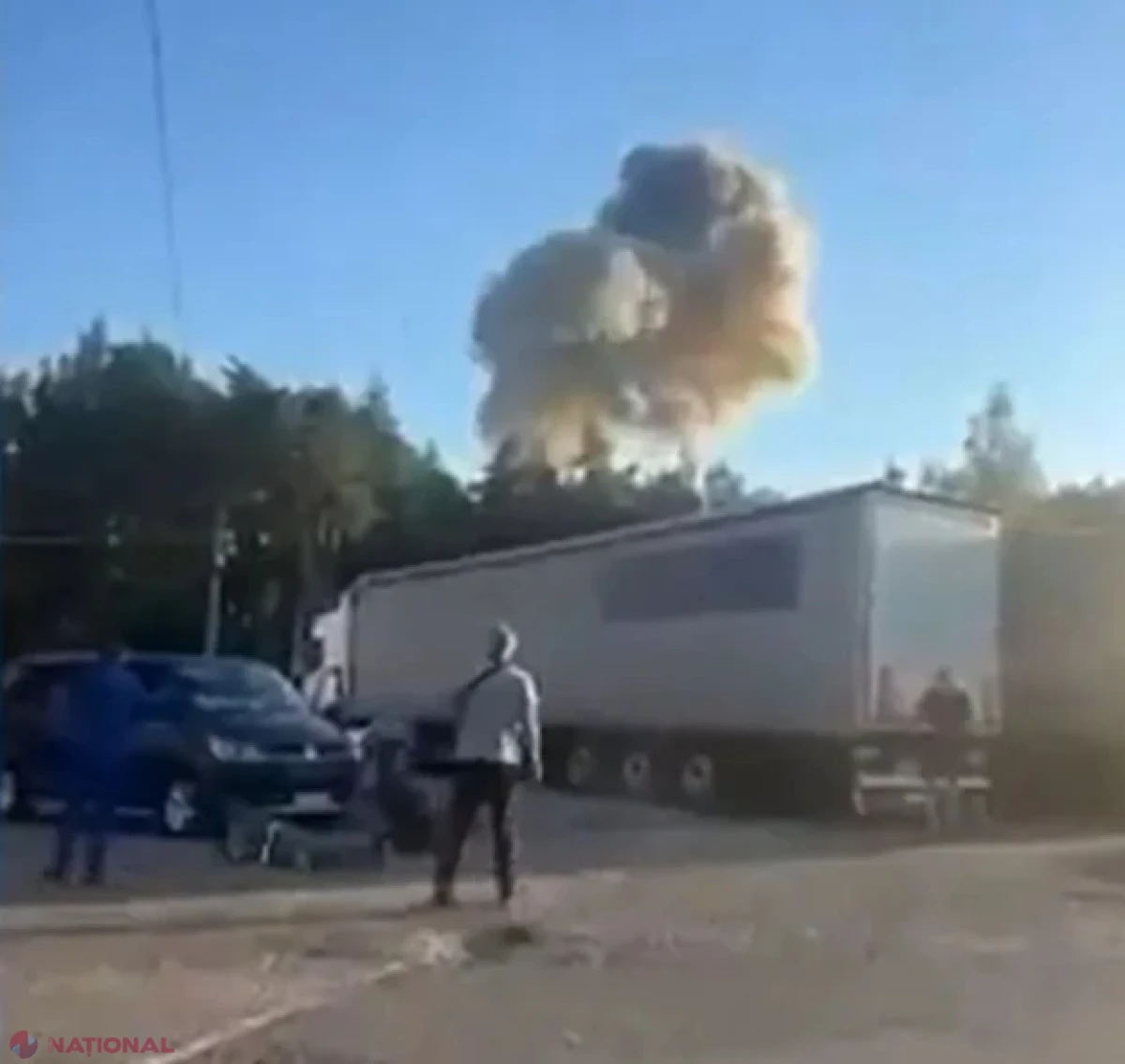 O dronă rusă a lovit un sat ucrainean de lângă Polonia și a avariat un punct de frontieră