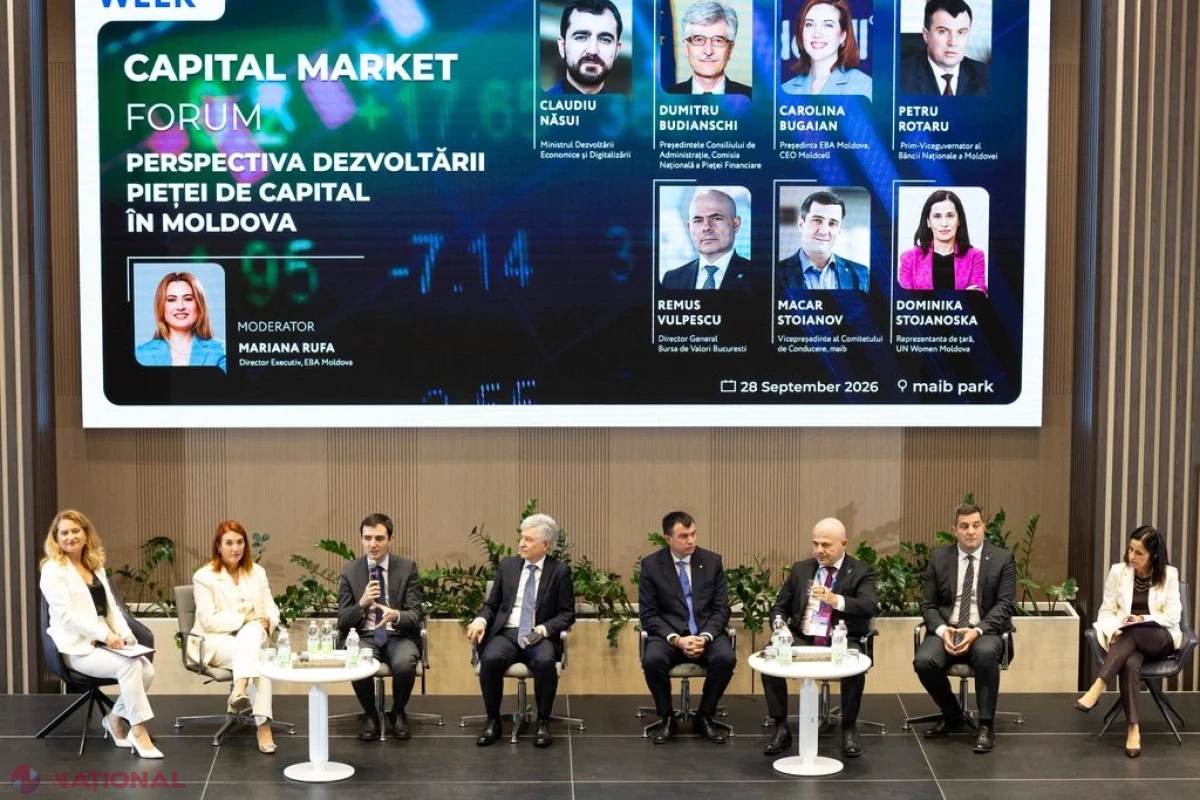 MILIARDE pentru economie // Planul ambițios pentru Bursa Internațională a Moldovei: Capitalizare de 18% din PIB și dublarea numărului de firme listate până în 2030