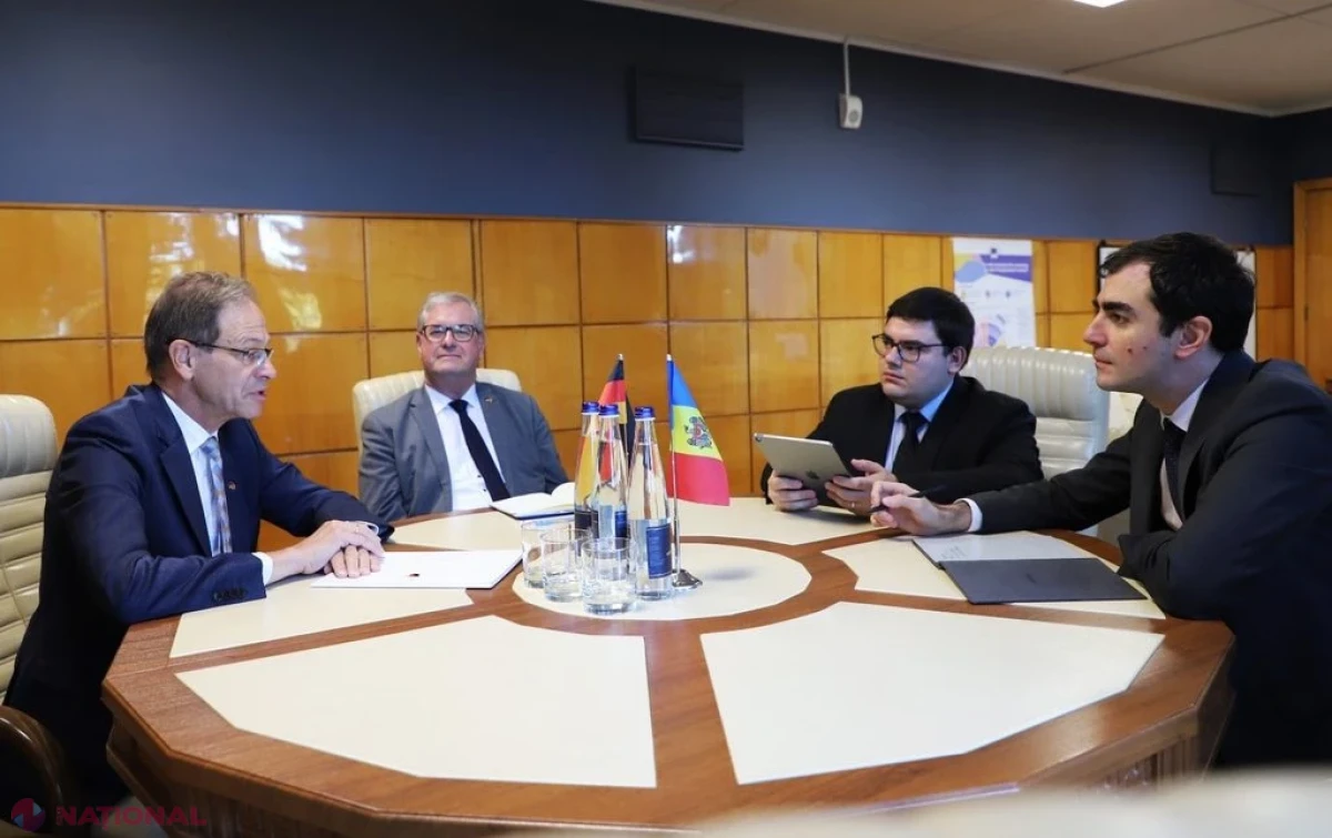 Claudiu Năsui și ambasadorul Germaniei au discutat despre extinderea cooperării economice și parcursul european al Republicii Moldova