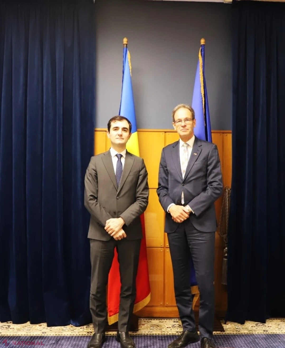 Claudiu Năsui și ambasadorul Germaniei au discutat despre extinderea cooperării economice și parcursul european al Republicii Moldova