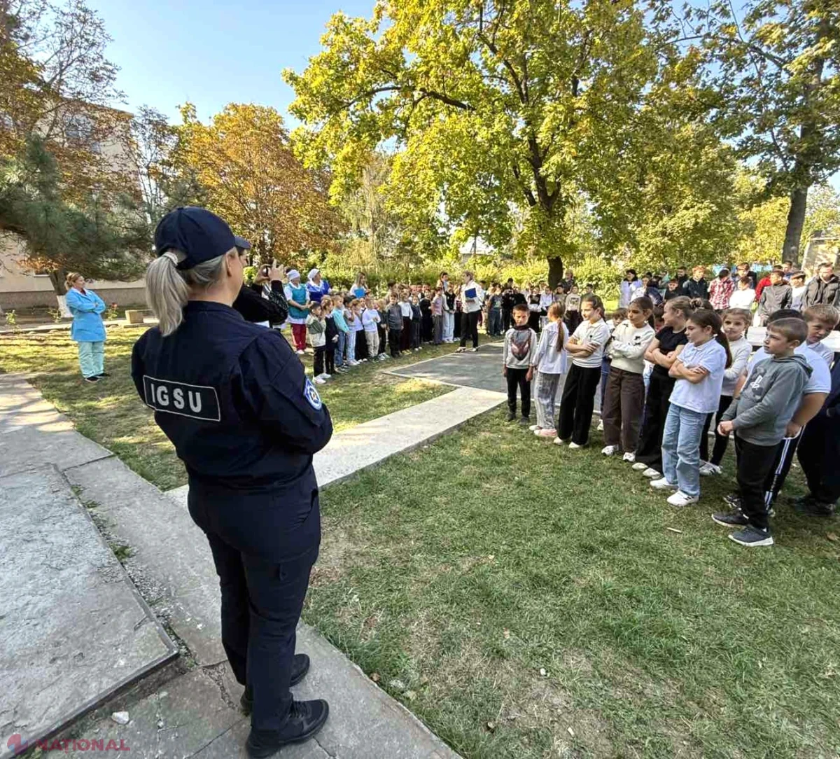 Peste 32 de mii de copii, elevi și studenți au participat la exerciții de evacuare în situații de urgență