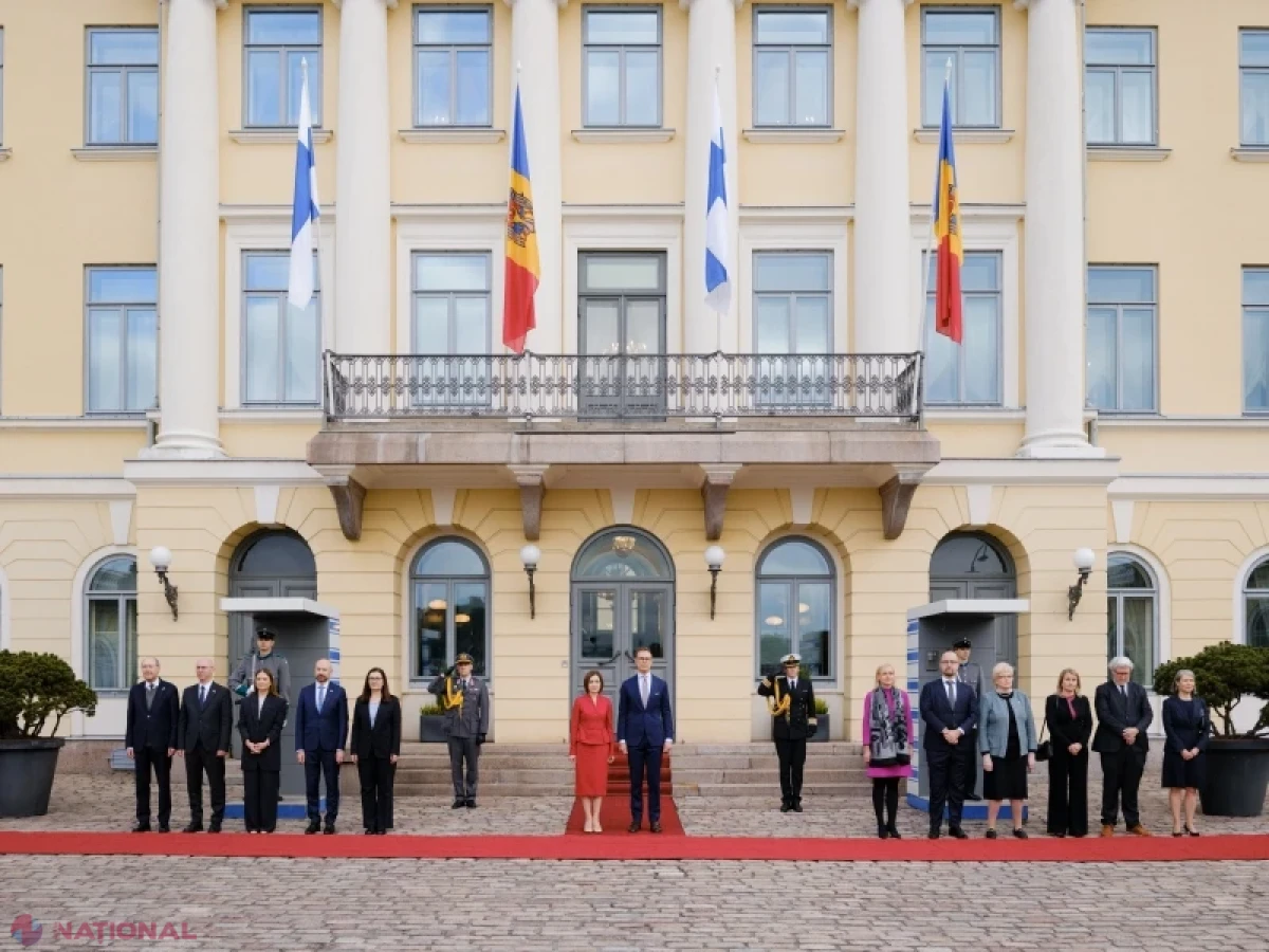 La Helsinki, Maia Sandu propune un dialog Moldova–Finlanda pentru consolidarea rezilienței: „Avem multe de învățat de la Finlanda”