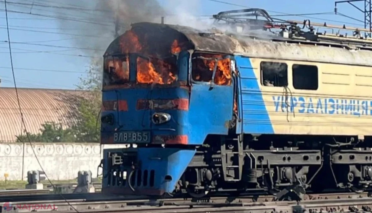 Ucraina rămâne aproape fără locomotive după atacurile rusești asupra căilor ferate