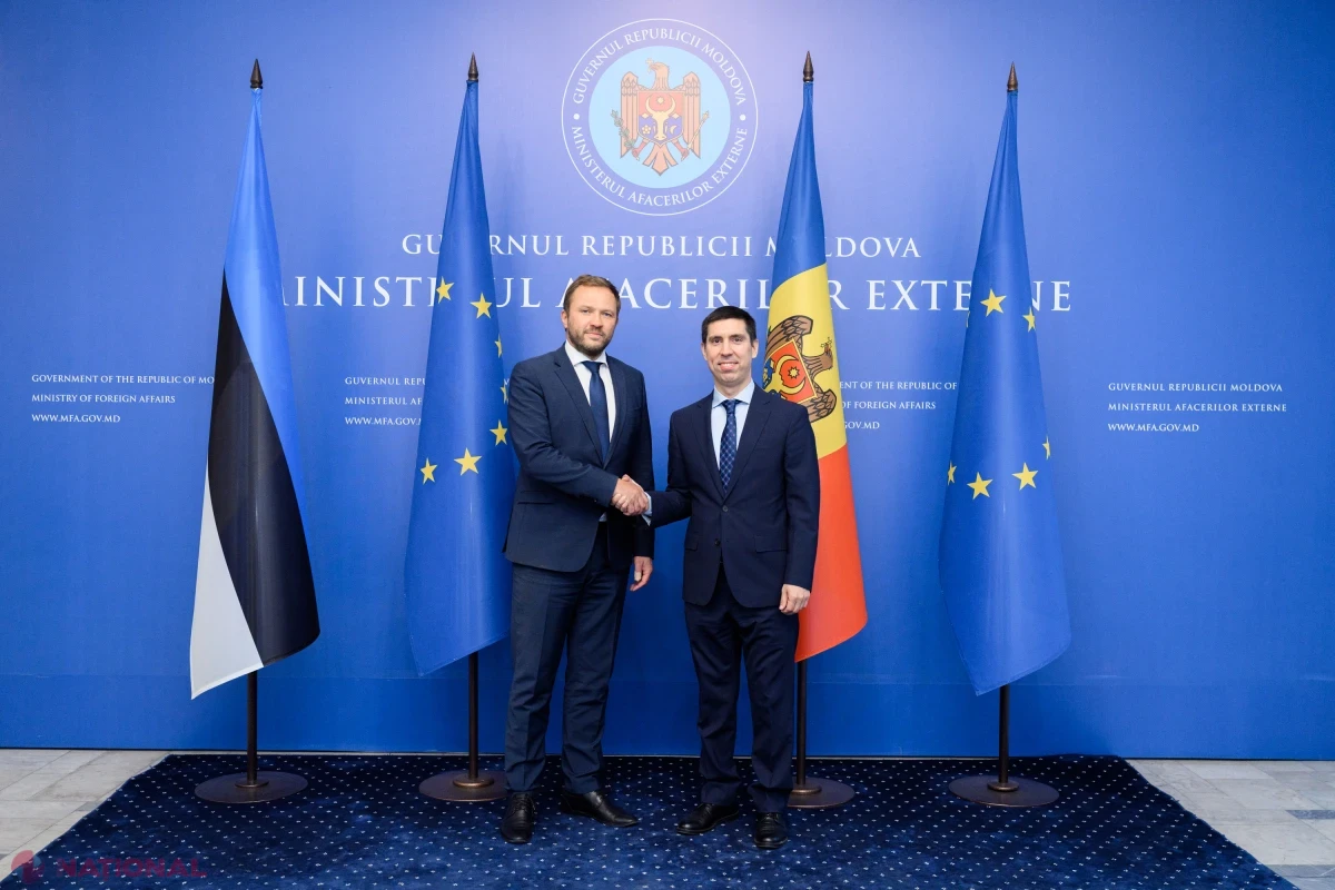 Mihai Popșoi și Margus Tsahkna au discutat la Chișinău despre sprijinul Estoniei pentru parcursul european al Republicii Moldova