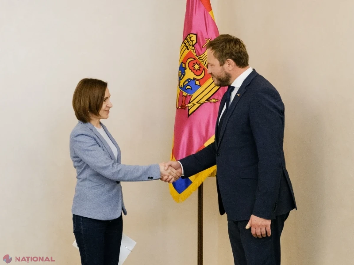 Maia Sandu și ministrul estonian de Externe au discutat la Chișinău despre parcursul european și securitatea regională