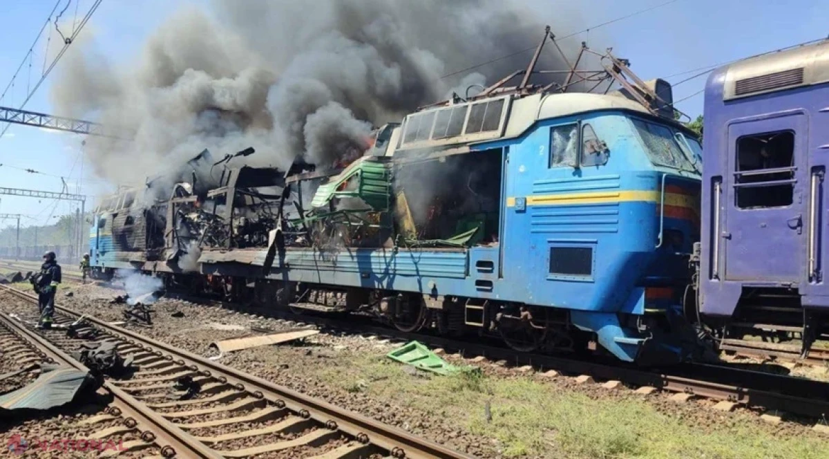 Peste 5.800 de trenuri au fost oprite în Ucraina, în septembrie, din cauza amenințărilor cu atacuri rusești