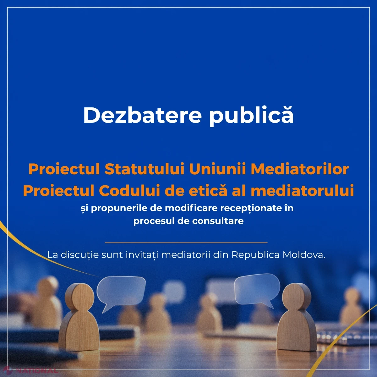 Mediatorii, invitați să dezbată Statutul Uniunii și Codul de etică înaintea Adunării generale