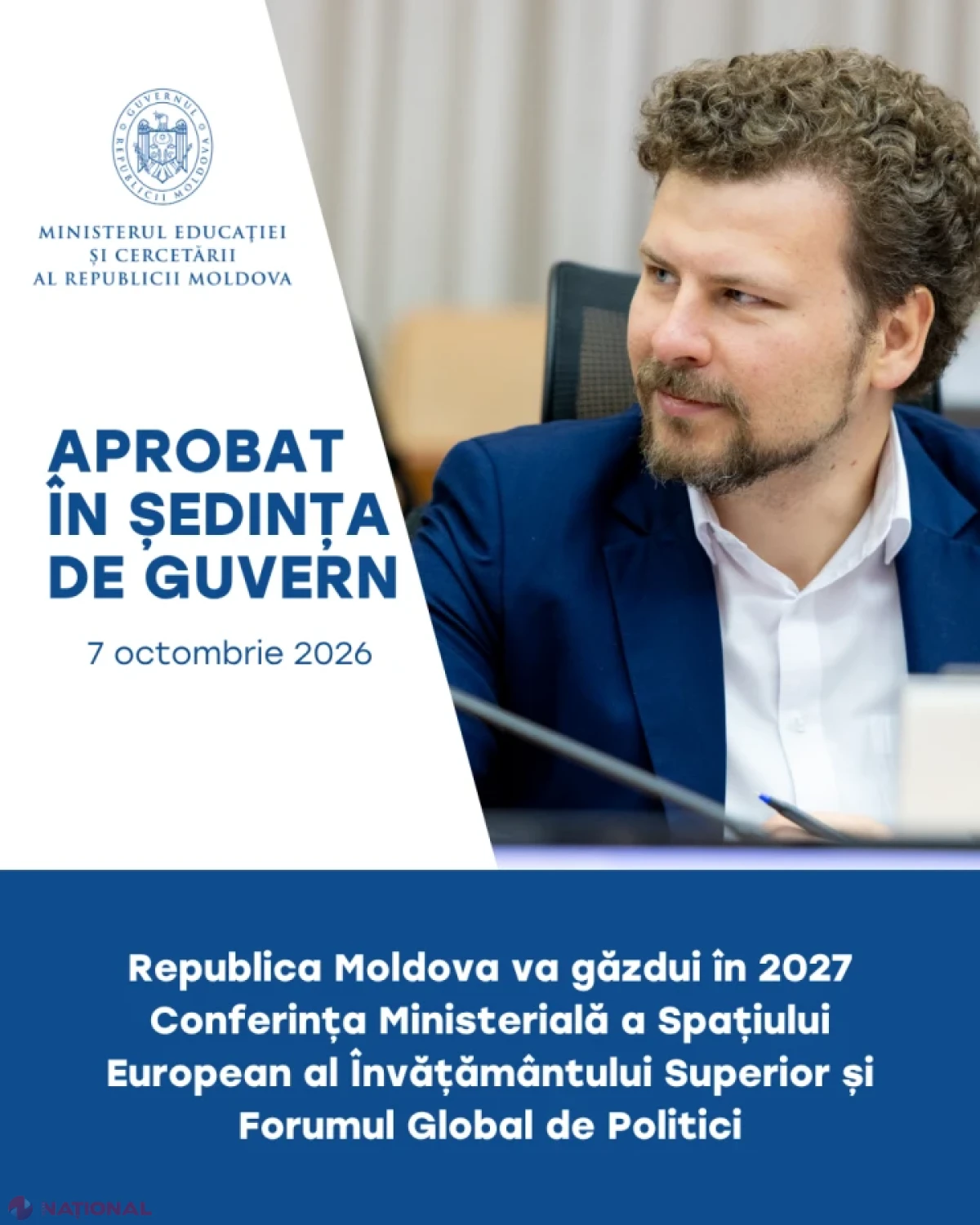 Chișinăul va găzdui în 2027 Conferința Ministerială EHEA și Forumul Global de Politici