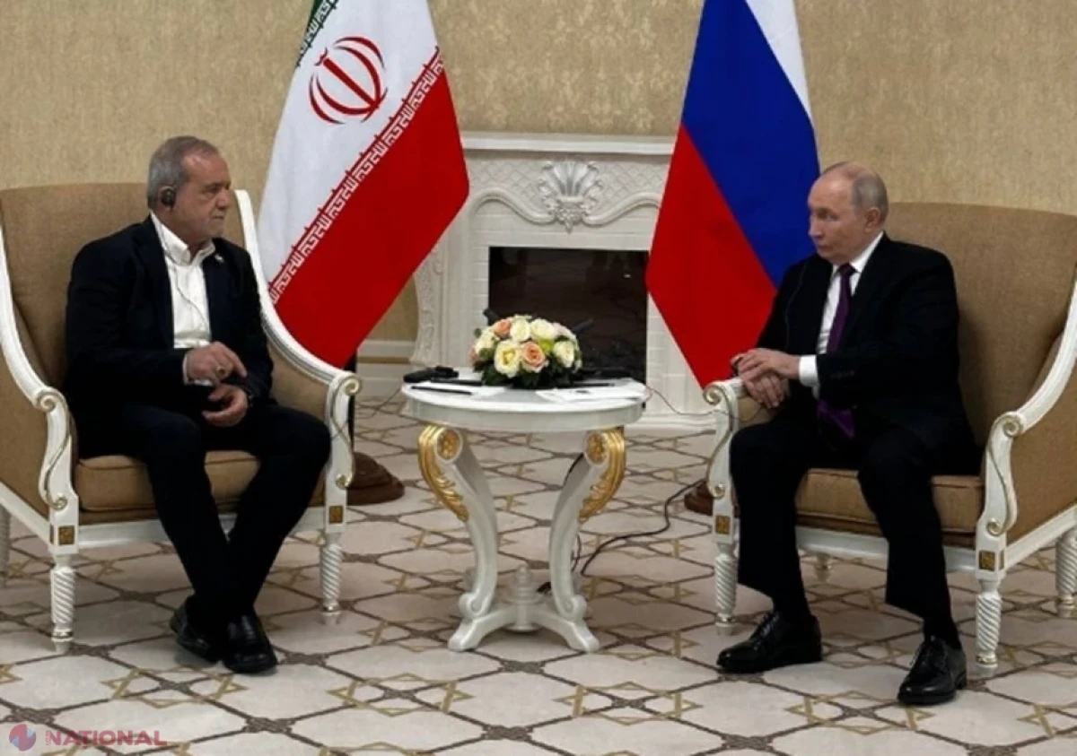 Putin îi promite lui Pezeshkian sprijinul Rusiei pentru încheierea războiului din Iran: „Teheranul nu are nicio vină”