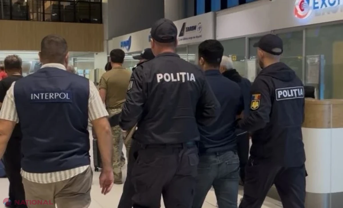 Un cetățean turc căutat internațional, extrădat din Republica Moldova în Turcia