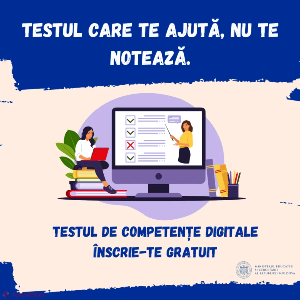 Elevii claselor a IX-a și a XII-a se pot înscrie la evaluarea competențelor digitale până pe 30 octombrie