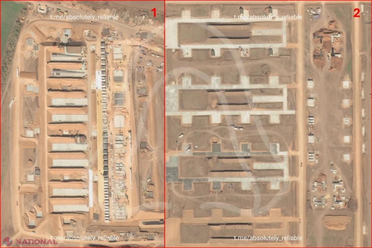 Imagini din satelit: Rusia a construit în doar șase săptămâni o nouă bază pentru lansarea dronelor de atac