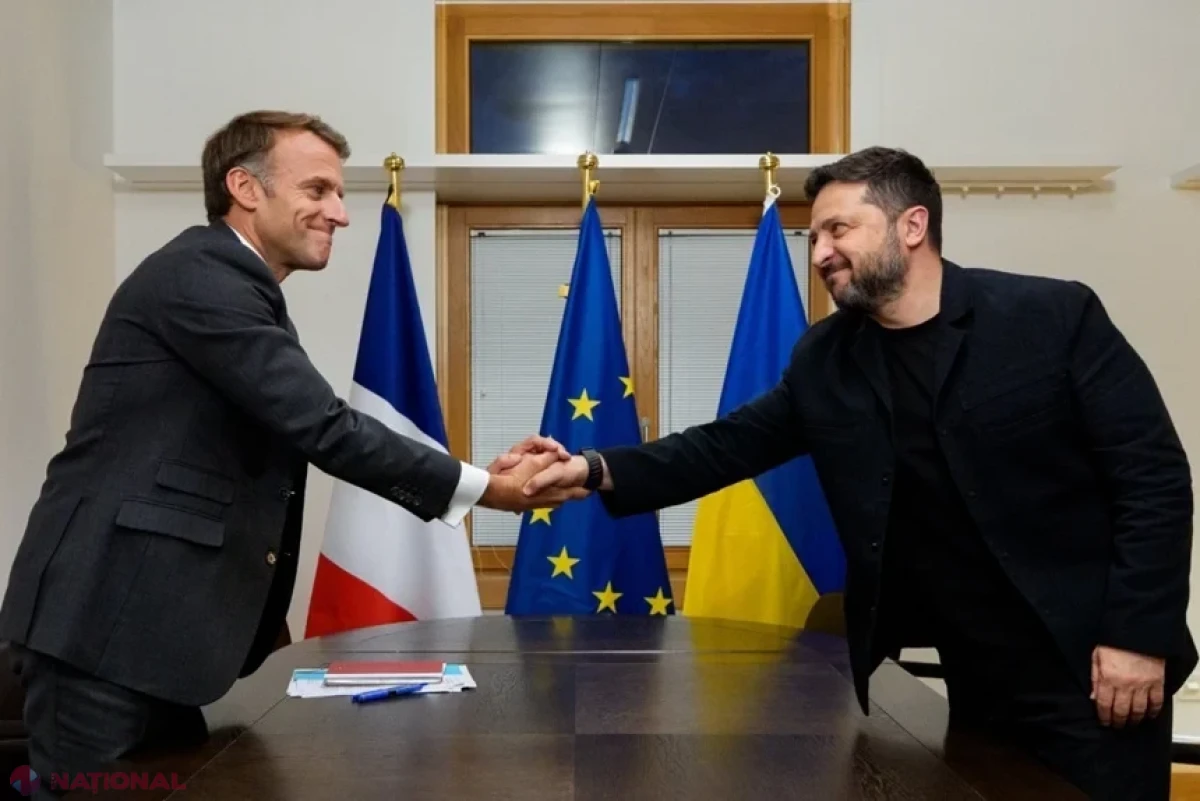 Macron cere furnizarea tuturor mijloacelor necesare pentru apărarea Ucrainei de Rusia