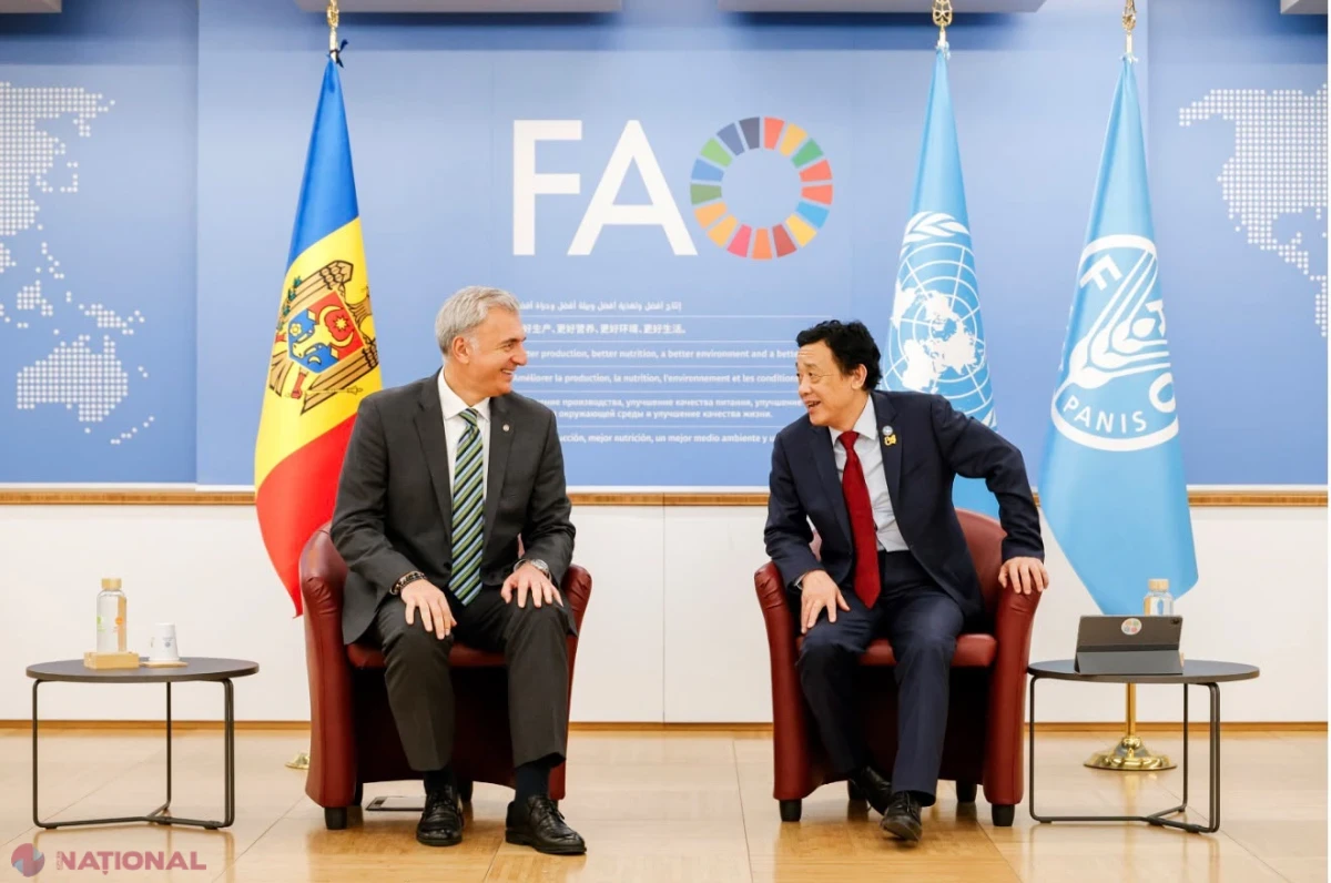 Eugeniu Osmochescu a discutat cu directorul FAO despre reziliența agriculturii și atragerea investițiilor