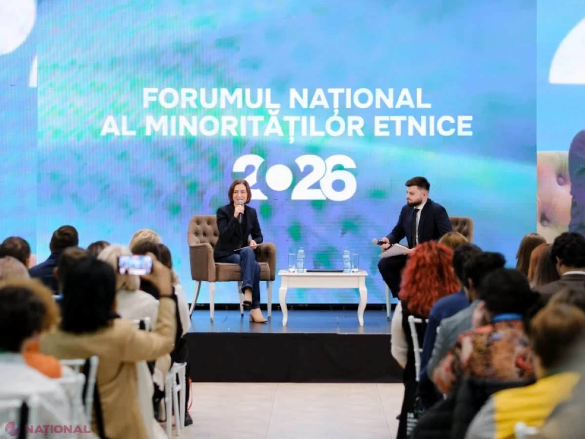 Maia Sandu, la Forumul Minorităților Etnice: respectul pentru identitatea fiecăruia nu se opune apartenenței la Republica Moldova