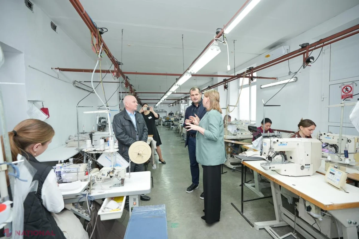 Premierul Vasile Tofan, după vizitele la fabrici din Fălești și Ungheni: industria Moldovei poate concura în Europa prin calitate