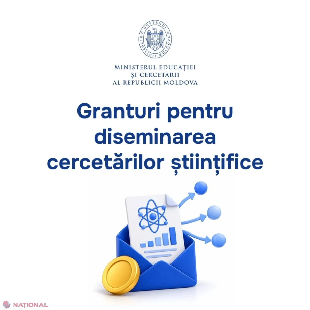 Cercetătorii din Republica Moldova pot solicita granturi pentru diseminarea rezultatelor științifice