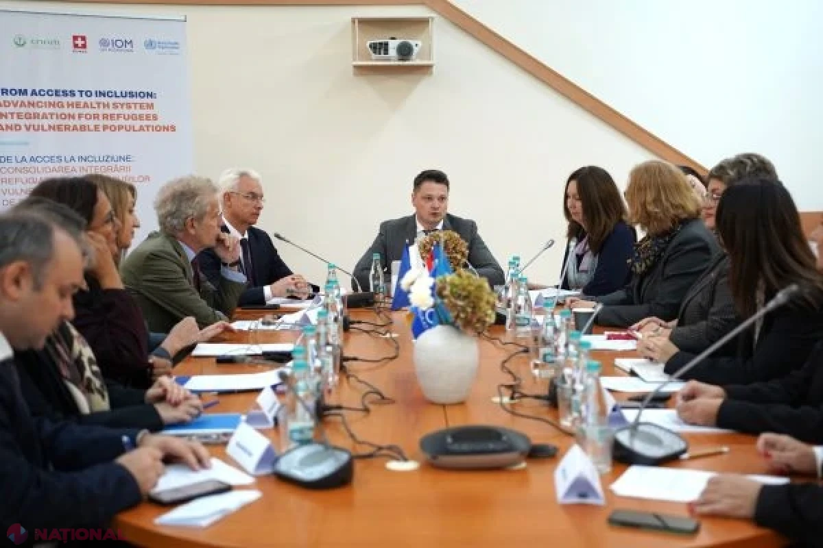 Inițiativă finanțată de Elveția pentru accesul refugiaților la sănătate în Republica Moldova