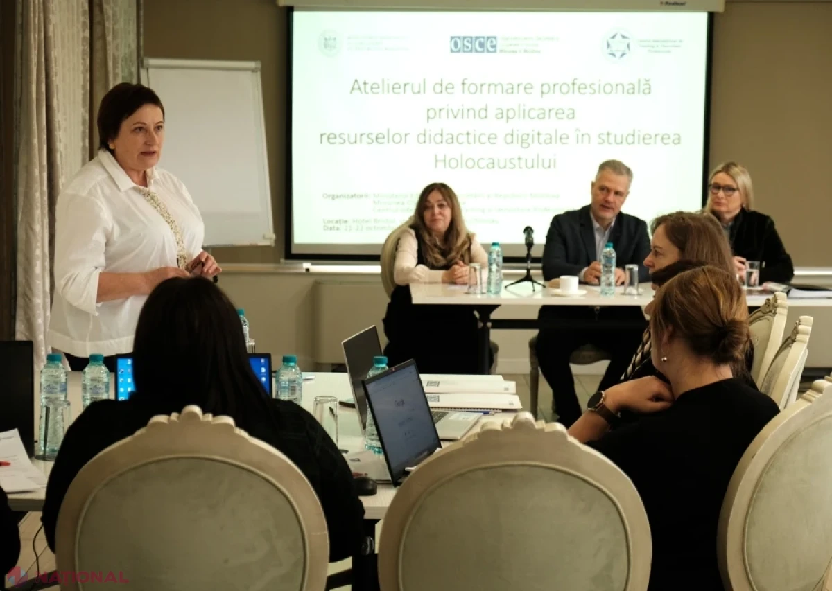 Profesorii învață să folosească resurse digitale pentru predarea Holocaustului