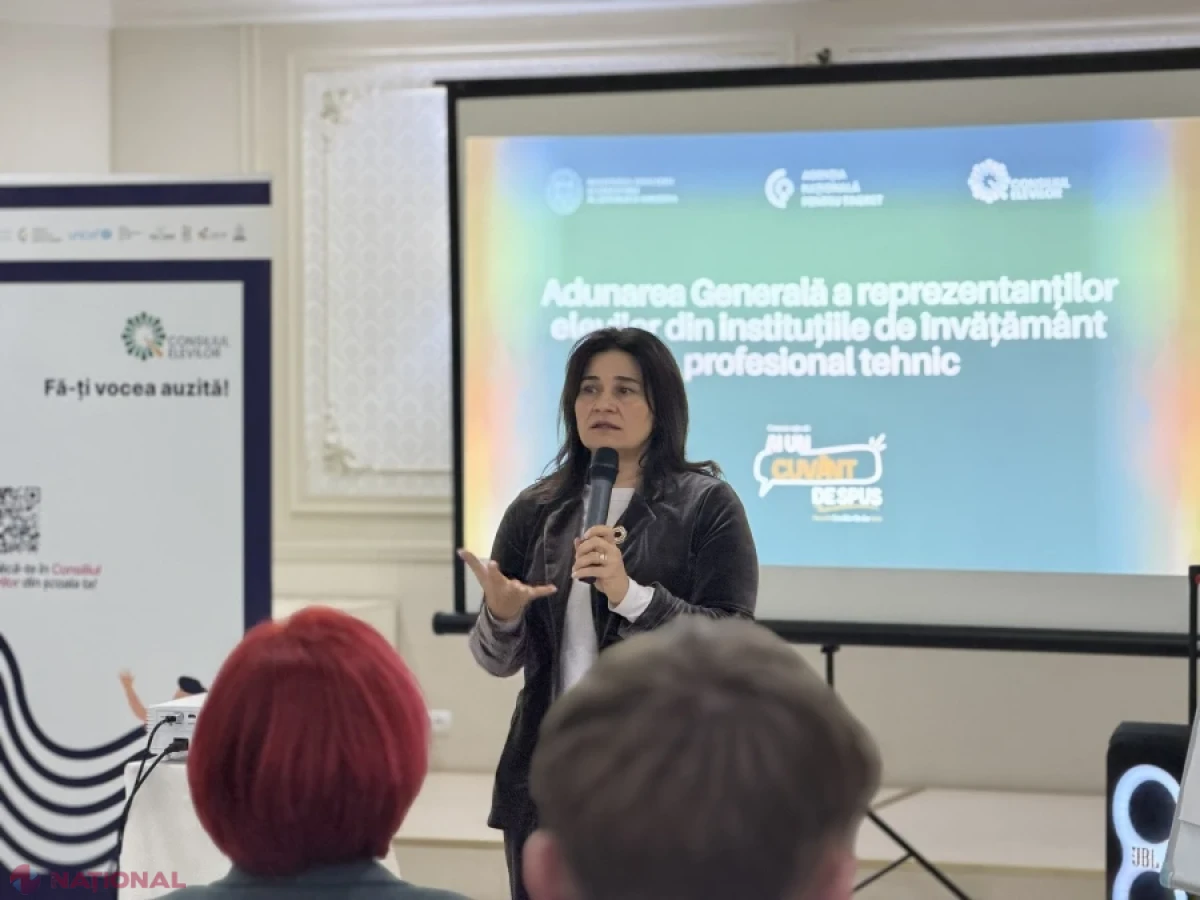 Peste 75 de elevi aleg la Chișinău noi reprezentanți în Consiliul Național al Elevilor