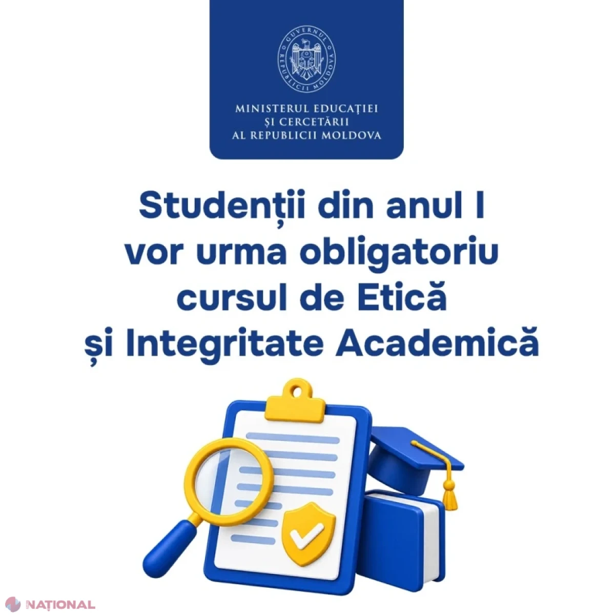 Circa 18.000 de studenți din anul I vor urma cursul de integritate academică