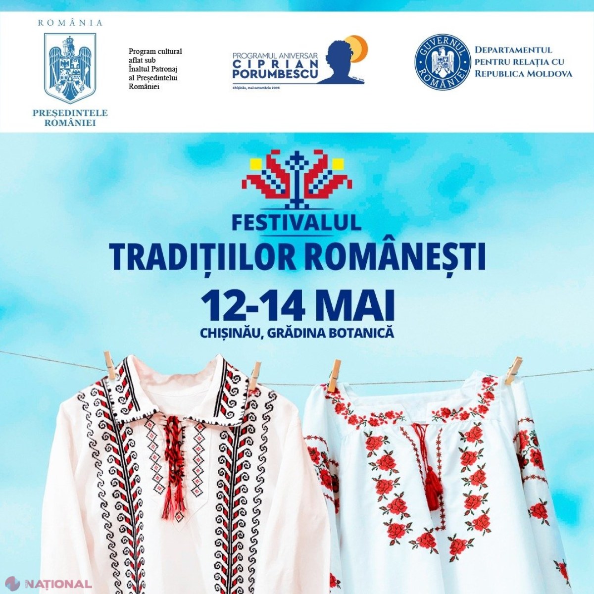 „Festivalul Tradițiilor Românești”, eveniment de excepție organizat la Chișinău de DRRM. În scenă vor urca Loredana Groza, Nicolae Furdui Iancu, Mioara Velicu sau Tulnicăresele Moațele din Câmpeni, iar accesul e GRATUIT