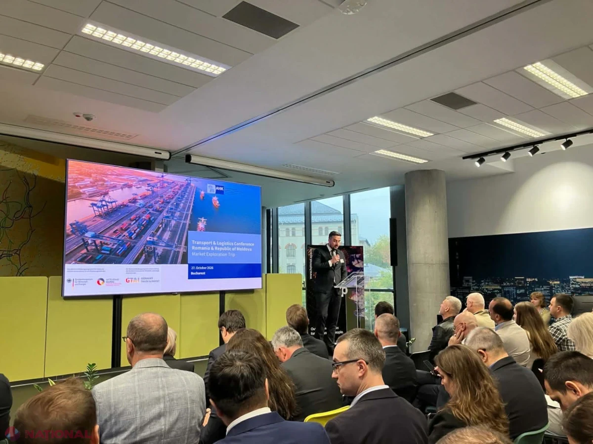 Mircea Păscăluță a prezentat proiectele de conectivitate ale Republicii Moldova oamenilor de afaceri din Germania și România