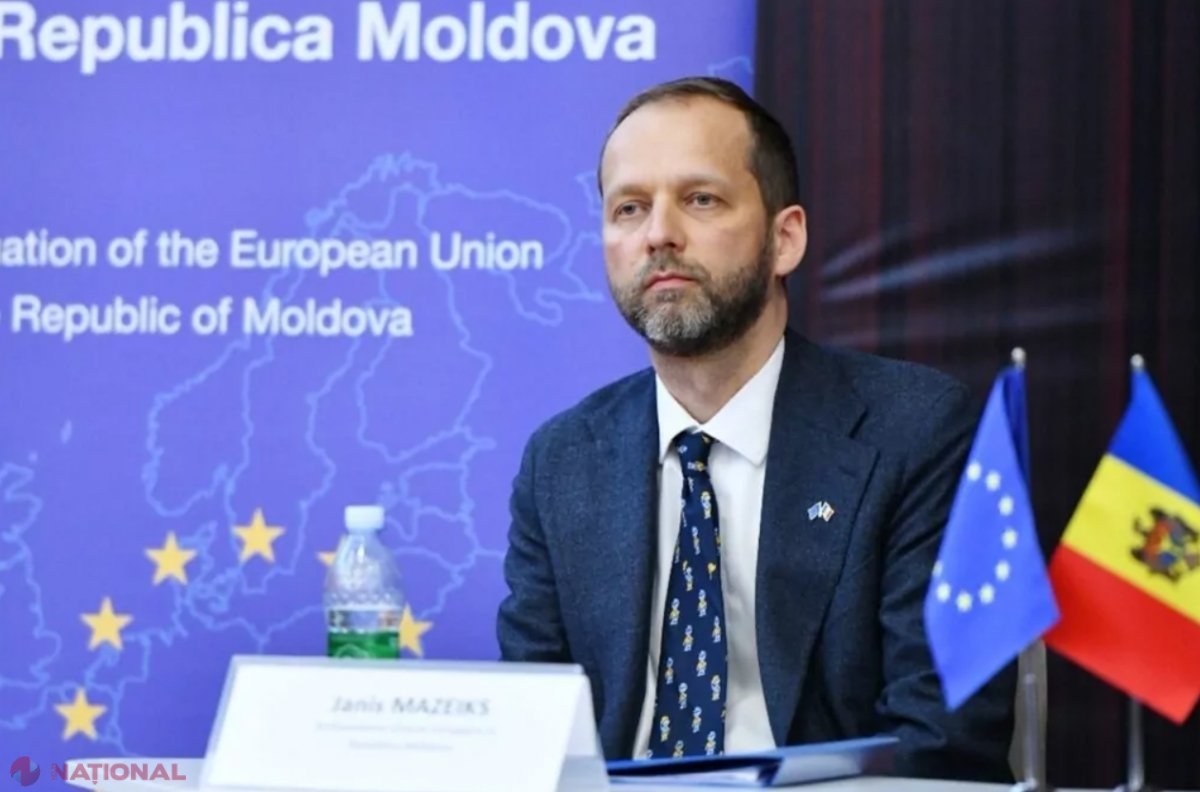 UE vine în AJUTORUL R. Moldova, după ce Rusia a decis să ne ÎNGENUNCHEZE. Jānis Mažeiks: „Suntem pregătiți să susținem Guvernul în depășirea acestei crize energetice. Responsabilitatea o poartă „Gazprom”