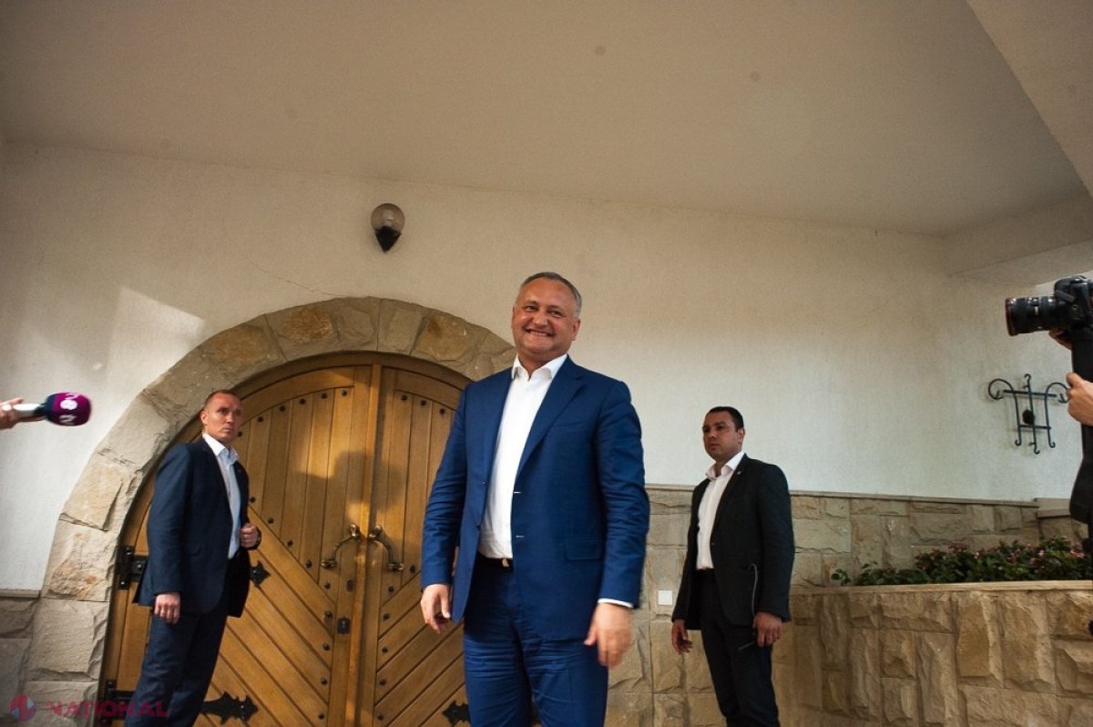 Dodon a PĂRĂSIT reşedinţa PREZIDENŢIALĂ de la Condriţa 
