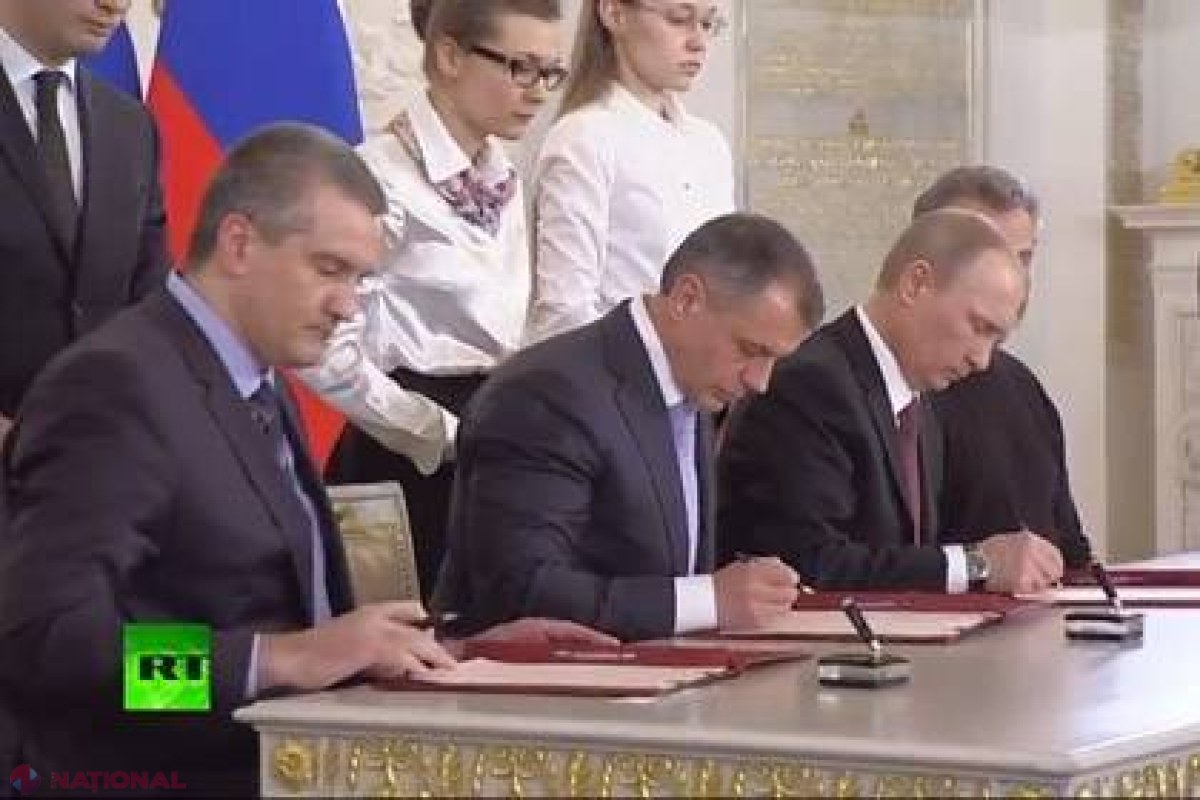 OFICIAL // Crimeea a intrat în componența Federației Ruse