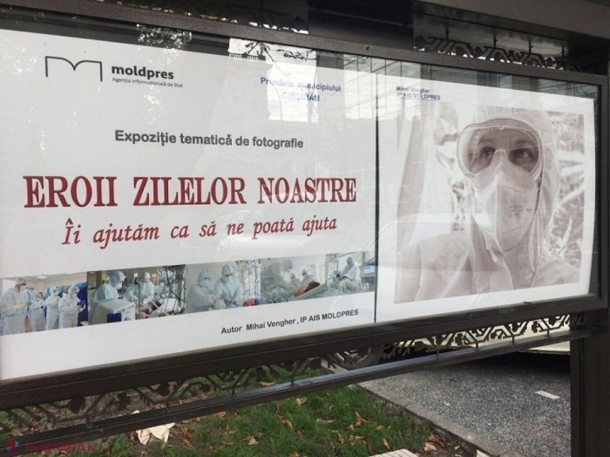 FOTO // „Eroii zilelor noastre”, în centrul Chișinăului