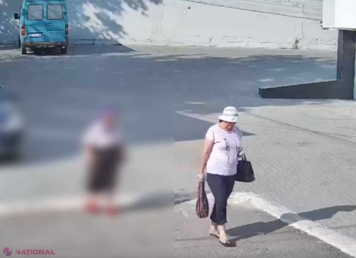 VIDEO // Recunoașteți femeia din imagine? Este căutată de Poliția din Ialoveni, pentru că ar fi înșelat mai multe bătrâne și le-a luat zeci de mii de lei
