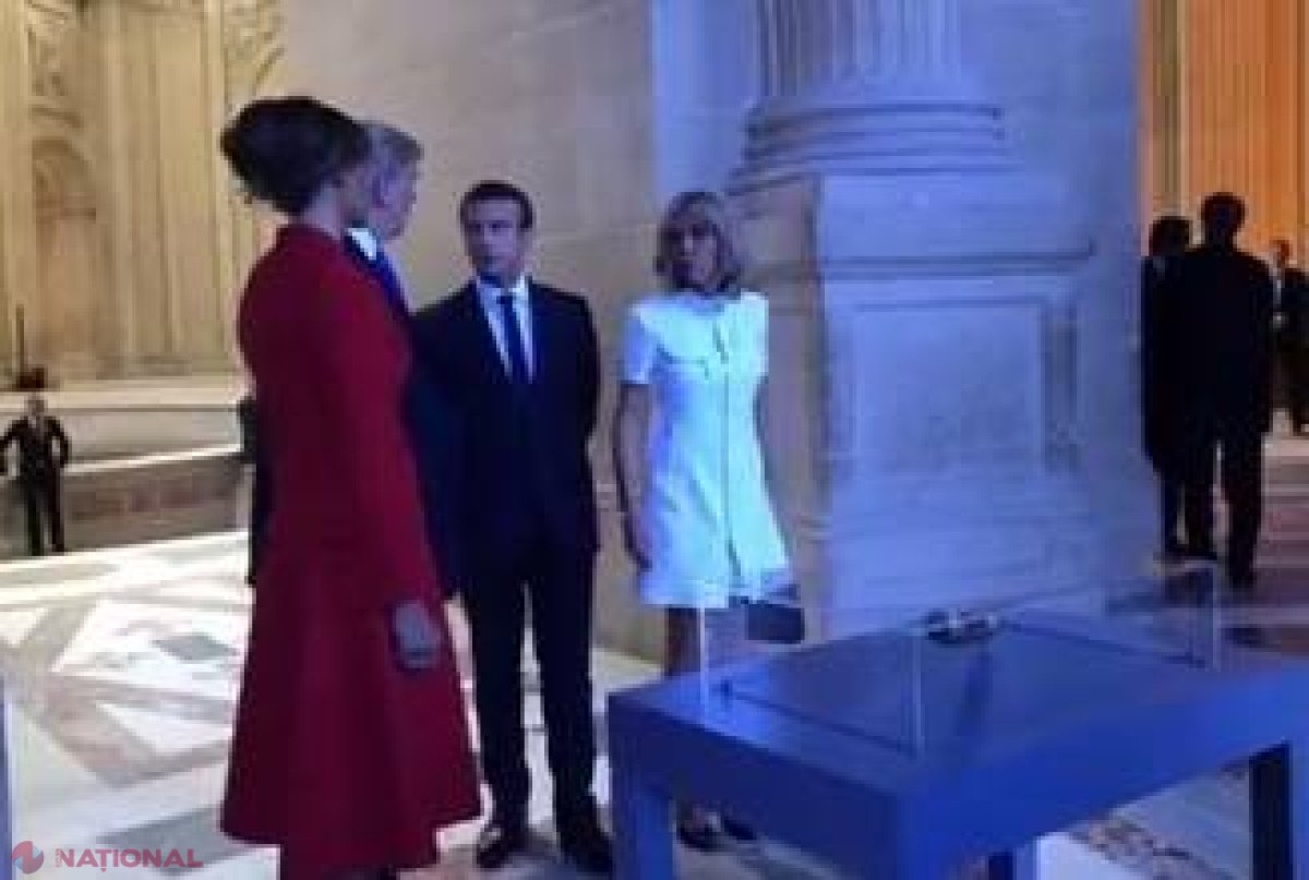 Complimentul DEPLASAT făcut de Trump primei doamne a Franţei primeşte o replică NECRUŢĂTOARE pe Twitter