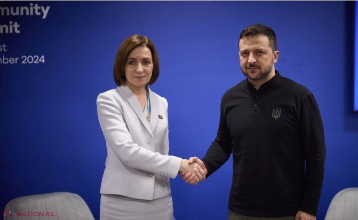 Volodimir Zelenski, discuții cu Maia Sandu la Budapesta: „Împreună trebuie să ne apărăm libertatea și viitorul comun european”