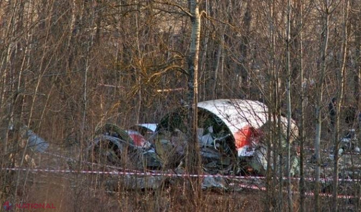 RĂSTURNARE de situație: Aripa avionului lui Kaczynski, prăbușit în Rusia, prezintă semne de explozie