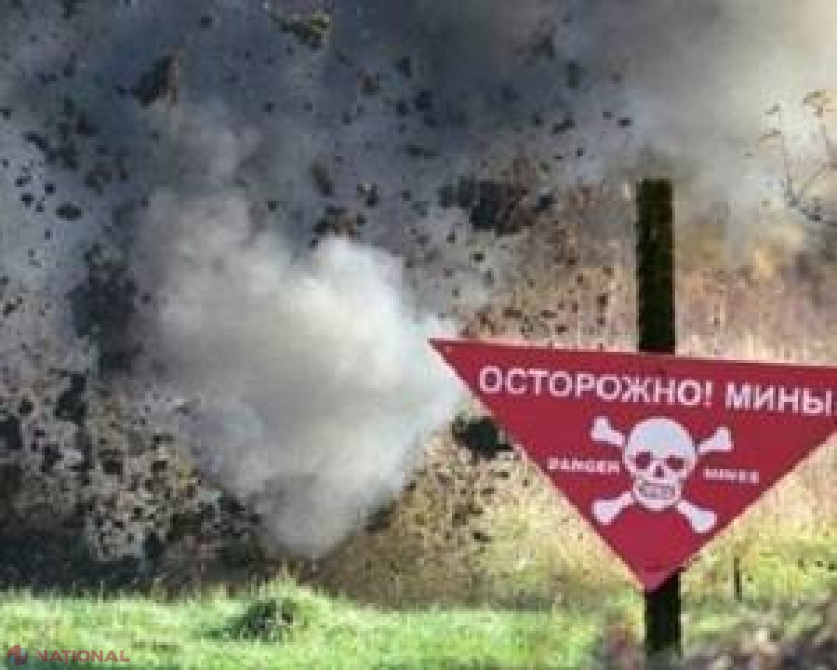 Câmpuri minate în satele ucrainești. O explozie a făcut nouă victime