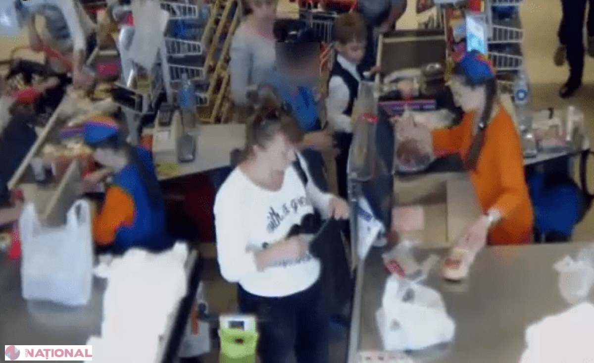 Fapta RUȘINOASĂ a unei femei într-un supermarket din capitală
